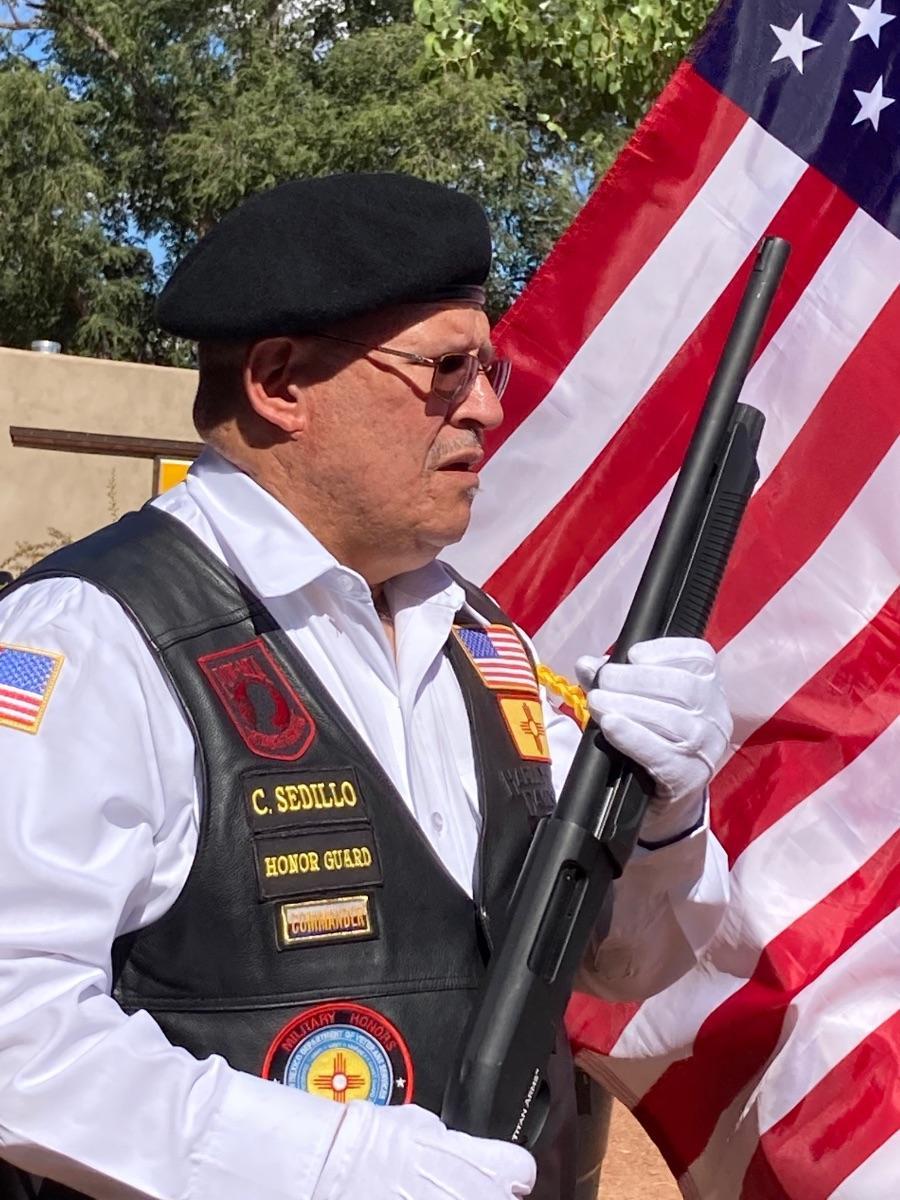 Chris Sedillo, USN Veteran - Veterans and Military Families Caucus