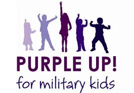 Purple Up For Military Kids Day