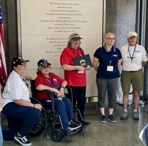 Group of Women Veterans Honored at Memorial