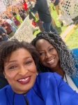 Stacy Abrams with Sonya Smith